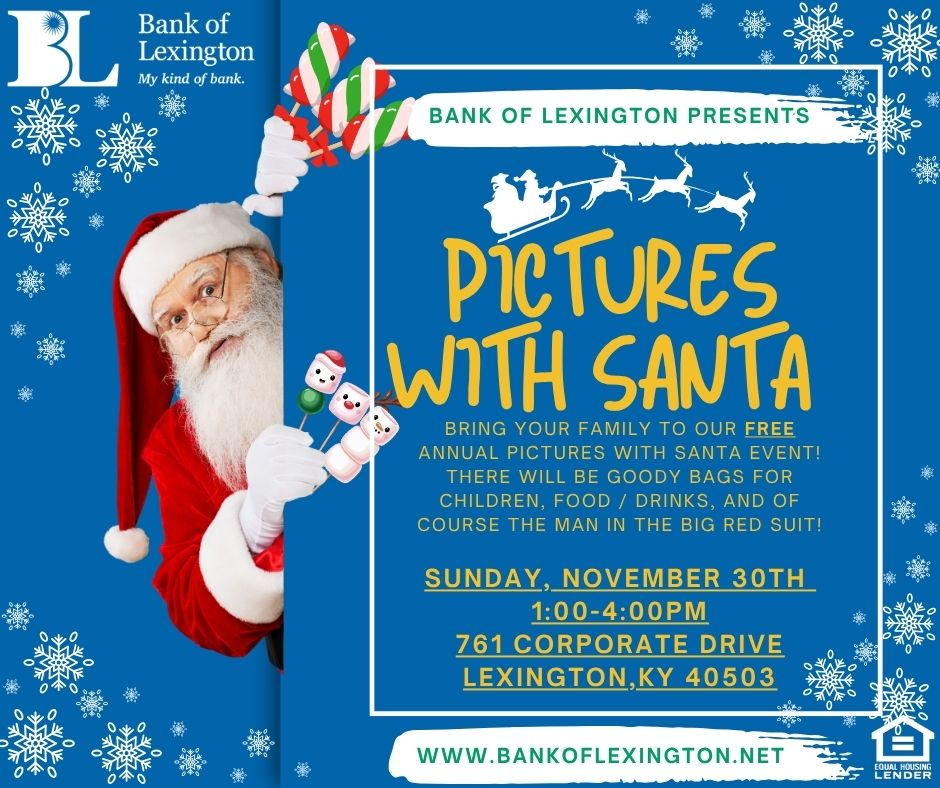 Pictures with Santa